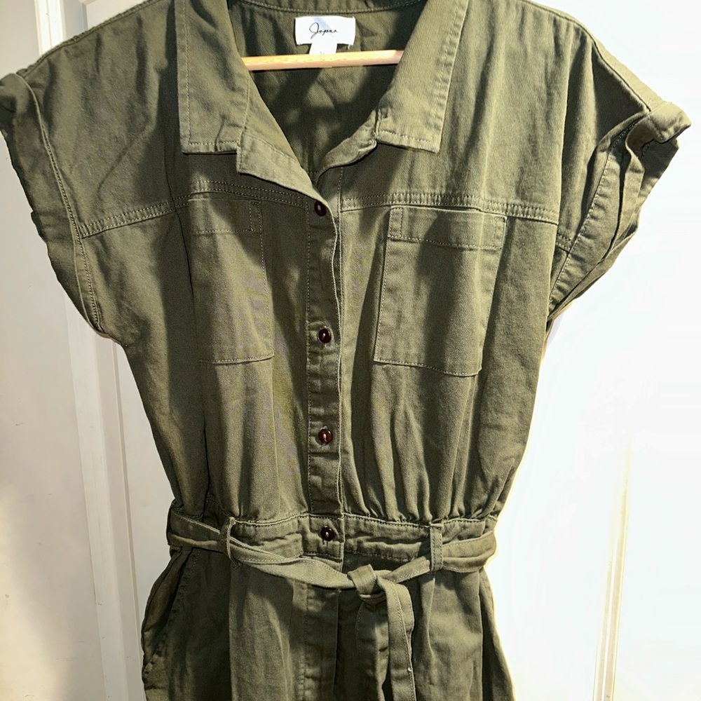 Olive Green Jumpsuit